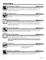 Preview for 20 page of GE AGF18 Owner'S Manual And Installation Instructions