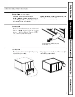 Preview for 5 page of GE AGH08 Owner'S Manual & Installation Instructions