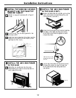 Предварительный просмотр 12 страницы GE AGH10 Owner'S Manual And Installation Instructions