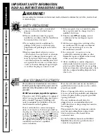 Предварительный просмотр 2 страницы GE AGH12 Owner'S Manual And Installation Instructions