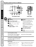 Preview for 4 page of GE AGH12 Owner'S Manual And Installation Instructions