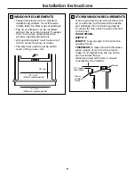 Preview for 9 page of GE AGH18 Owner'S Manual And Installation Instructions