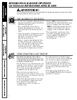 Предварительный просмотр 22 страницы GE AGH24 Owner'S Manual And Installation Instructions