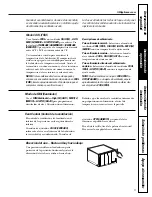 Предварительный просмотр 25 страницы GE AGH24 Owner'S Manual And Installation Instructions