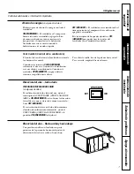 Предварительный просмотр 27 страницы GE AGH24 Owner'S Manual And Installation Instructions