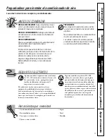 Предварительный просмотр 29 страницы GE AGH24 Owner'S Manual And Installation Instructions