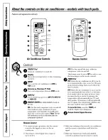 Preview for 4 page of GE AGL05 Owner'S Manual