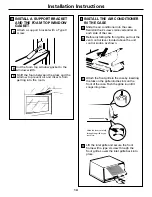 Предварительный просмотр 14 страницы GE AGL08 Owner'S Manual And Installation Instructions