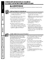 Preview for 22 page of GE AGL08 Owner'S Manual And Installation Instructions