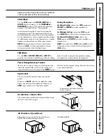 Предварительный просмотр 5 страницы GE AGL12AD Owner'S Manual And Installation Instructions