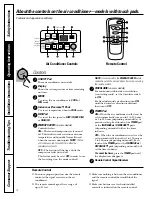 Preview for 4 page of GE AGL18 Owner'S Manual And Installation Instructions