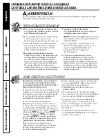 Предварительный просмотр 22 страницы GE AGM06 Owner'S Manual And Installation Instructions