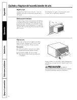 Предварительный просмотр 28 страницы GE AGM06 Owner'S Manual & Installation Instructions