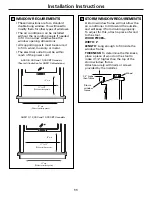 Preview for 11 page of GE AGM06LJ Owner'S Manual And Installation Instructions