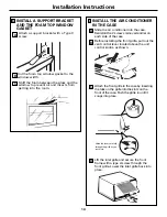 Preview for 14 page of GE AGM06LJ Owner'S Manual And Installation Instructions