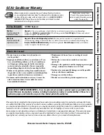 Preview for 19 page of GE AGM06LJ Owner'S Manual And Installation Instructions