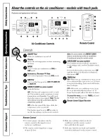 Preview for 4 page of GE AGM10 Owner'S Manual And Installation Instructions