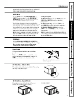 Preview for 5 page of GE AGM12AB Owner'S Manual And Installation Instructions