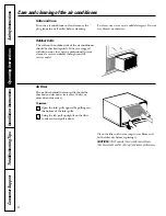 Preview for 8 page of GE AGM12AB Owner'S Manual And Installation Instructions