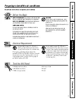 Preview for 9 page of GE AGM12AB Owner'S Manual And Installation Instructions