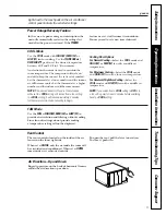 Preview for 5 page of GE AGM14 Owner'S Manual And Installation Instructions