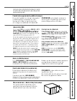 Preview for 25 page of GE AGM14 Owner'S Manual And Installation Instructions