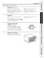 Preview for 7 page of GE AGM14 Owner'S Manual & Installation Instructions