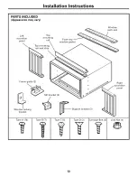 Предварительный просмотр 10 страницы GE AGM14 Owner'S Manual & Installation Instructions