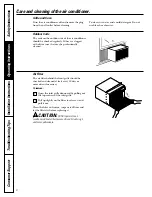 Preview for 6 page of GE AGM24DH Owner'S Manual And Installation Instructions