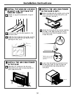 Preview for 12 page of GE AGM24DH Owner'S Manual And Installation Instructions