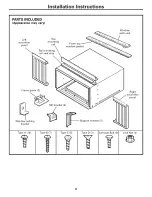 Preview for 8 page of GE AGM24DJ - 23 600 BTU Electronic Room Air... Owner'S Manual And Installation Instructions