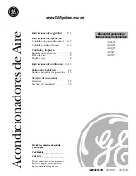 Preview for 19 page of GE AGN05LH Owner'S Manual And Installation Instructions