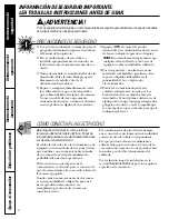 Preview for 22 page of GE AGN18 Owner'S Manual And Installation Instructions