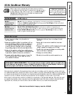 Preview for 15 page of GE AGP07 Owner'S Manual And Installation Instructions