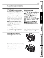 Предварительный просмотр 21 страницы GE AGP07 Owner'S Manual And Installation Instructions