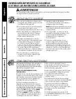 Предварительный просмотр 22 страницы GE AGQ12 Owner'S Manual And Installation Instructions