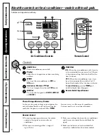Preview for 4 page of GE AGR05 Owner'S Manual And Installation Instructions