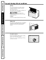 Предварительный просмотр 8 страницы GE AGR05 Owner'S Manual And Installation Instructions