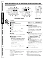 Preview for 4 page of GE AGV10 Owner'S Manual And Installation Instructions