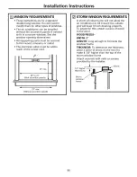 Preview for 11 page of GE AGV18 Owner'S Manual & Installation Instructions