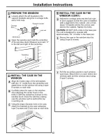 Preview for 13 page of GE AGV18 Owner'S Manual & Installation Instructions