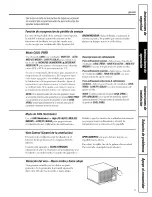 Preview for 25 page of GE AGV18 Owner'S Manual & Installation Instructions