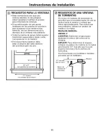 Preview for 31 page of GE AGV18 Owner'S Manual & Installation Instructions