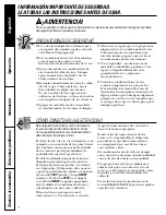 Предварительный просмотр 20 страницы GE AGW06 Owner'S Manual And Installation Instructions