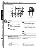 Preview for 4 page of GE AGW08 Owner'S Manual And Installation Instructions