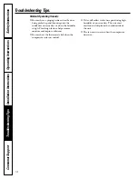 Preview for 14 page of GE AGW08 Owner'S Manual And Installation Instructions