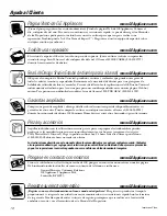 Preview for 36 page of GE AGW08 Owner'S Manual And Installation Instructions