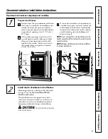 Preview for 13 page of GE AGX10 Owner'S Manual And Installation Instructions