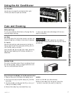 Preview for 7 page of GE AHC08 Owner'S Manual & Installation Instructions