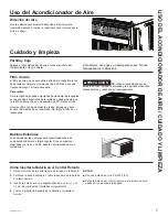 Preview for 25 page of GE AHC08 Owner'S Manual & Installation Instructions